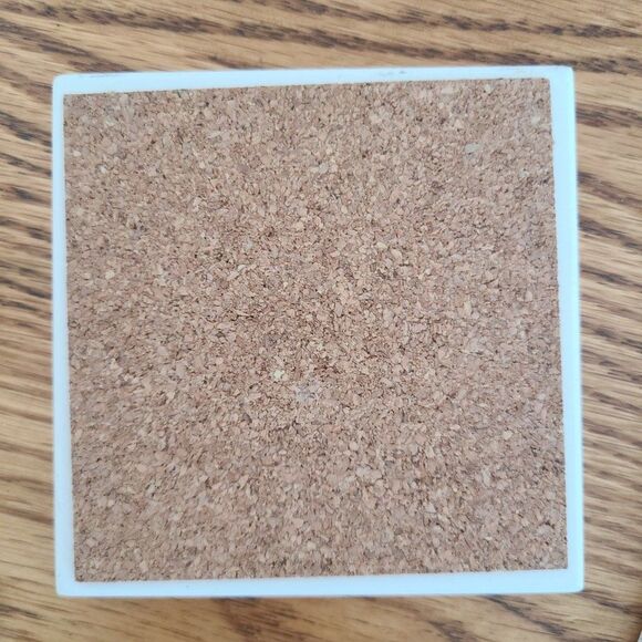 Set Of Four Ceramic Tile Coasters Artwork "Winter Feast" by William Vanderdasson - Picture 7 of 7